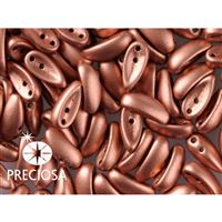 PRECIOSA Chilli Perlen 4x11 mm 15 Stck. Bronze (00030 01770)