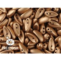PRECIOSA Chilli Perlen 4x11 mm 15 Stck. Gold (00030 01710)