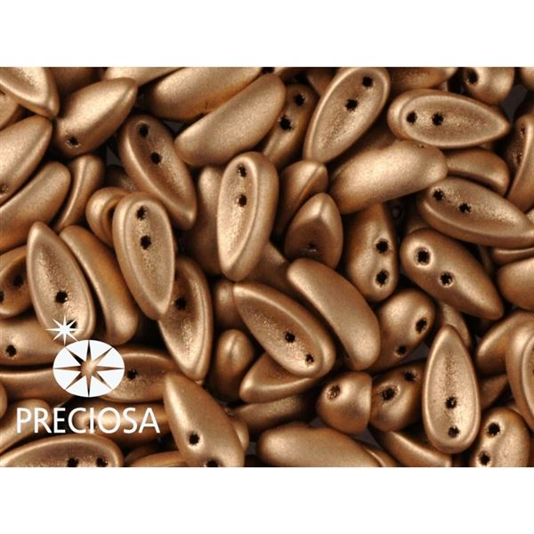 PRECIOSA Chilli Perlen 4x11 mm 15 Stck. Gold (00030 01710)