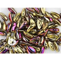 PRECIOSA Chilli Perlen 4x11 mm 15 Stck. Gold (00030 98545) CHIL020
