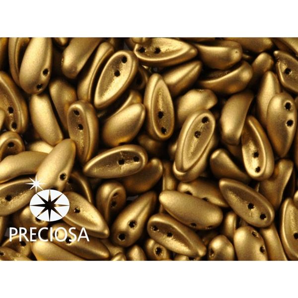 PRECIOSA Chilli Perlen 4x11 mm 15 Stck. Gold (00030 01720)