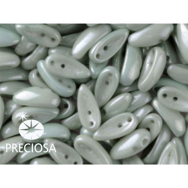 PRECIOSA Chilli Perlen 4x11 mm 15 Stck. Grn (02010 14457)
