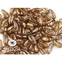 PRECIOSA Chilli Perlen 4x11 mm 15 Stck. Bronze (00030 15695)