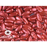 PRECIOSA Chilli Perlen 4x11 mm 15 Stck. Rot (00030 01890)