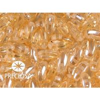 PRECIOSA Chilli Perlen 4x11 mm 15 Stck. Gelb (00030 23901)
