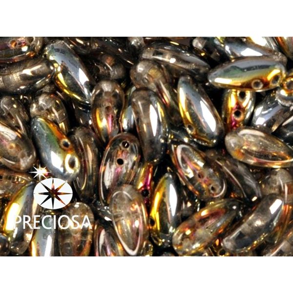 PRECIOSA Chilli Perlen 4x11 mm 15 Stck. Gold (00030 28001)