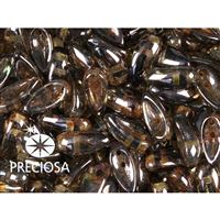 PRECIOSA Chilli Perlen 4x11 mm 15 Stck. Grau (00030 65431)