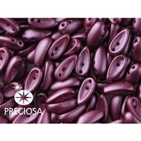 PRECIOSA Chilli Perlen 4x11 mm 15 Stck. Lila (02010 25031)