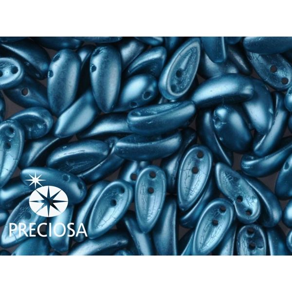 PRECIOSA Chilli Perlen 4x11 mm 15 Stck. T�rkys (02010 25043)