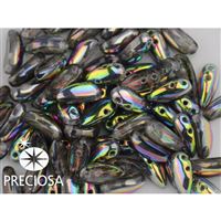 PRECIOSA Chilli Perlen 4x11 mm 15 Stck. Grau (00030 28136)