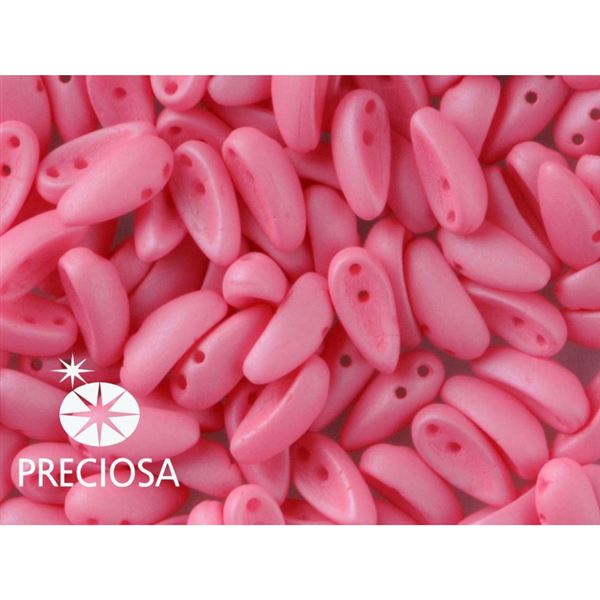 PRECIOSA Chilli Perlen 4x11 mm 15 Stck. Rosa (02010 29560)