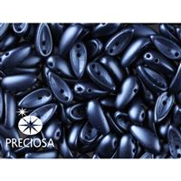 PRECIOSA Chilli Perlen 4x11 mm 15 Stck. Grau (02010 25042)