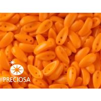PRECIOSA Chilli Perlen 4x11 mm 15 Stck. Orange (93120)