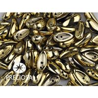 PRECIOSA Chilli Perlen 4x11 mm 15 Stck. Gold (23980 26443)