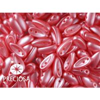 PRECIOSA Chilli Perlen 4x11 mm 15 Stck. Rosa (02010 25007)