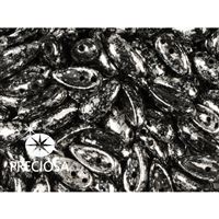 PRECIOSA Chilli Perlen 4x11 mm 15 Stck. Schwarz (23980 15481)