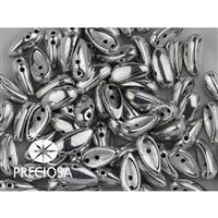 PRECIOSA Chilli Perlen 4x11 mm 15 Stck. Silber (23980 27000)