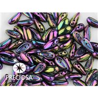 PRECIOSA Chilli Perlen 4x11 mm 15 Stck. Iris (23980 21495)