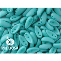 PRECIOSA Chilli Perlen 4x11 mm 15 Stck. Grün (02010 29569)