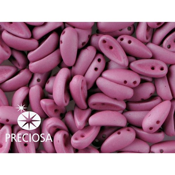 PRECIOSA Chilli Perlen 4x11 mm 15 Stck. Rosa (02010 29565)