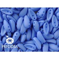 PRECIOSA Chilli Perlen 4x11 mm 15 Stck. Blau (02010 29568)