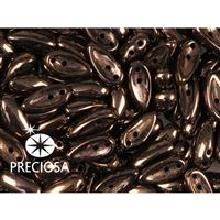 PRECIOSA Chilli Perlen 4x11 mm 15 Stck. Bronze (23980 15726)