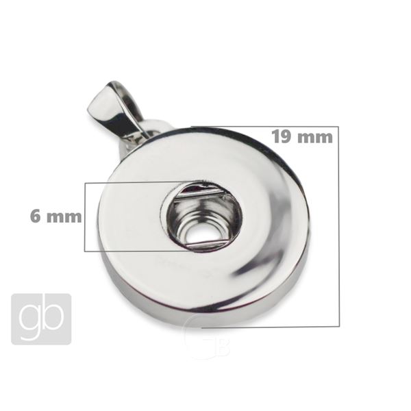 Anhnger BUTTON Schmuck CV25