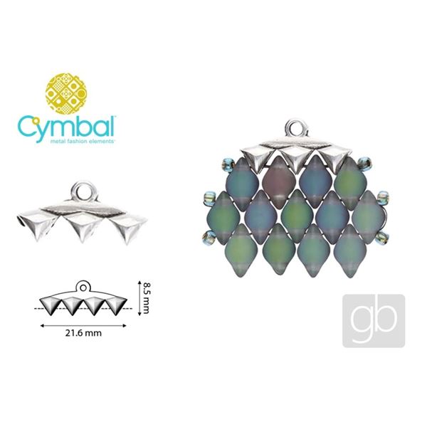 CYMBAL VANI III Gemduo BD koncovka Silber