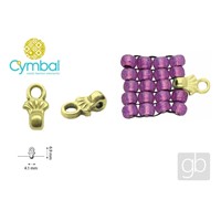 CYMBAL PILOS 8/0 BEADS Endkappe Gold