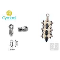 CYMBAL TRIADES Gemduo BD ending Ant. Silber