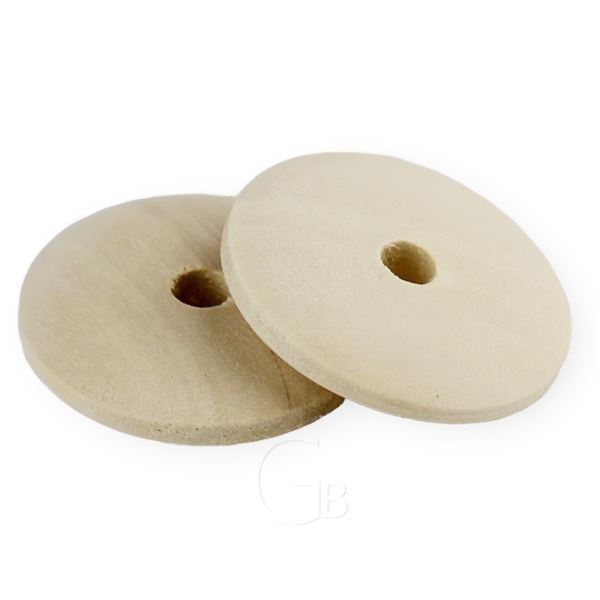 Holz disk Rohlling fr stitching 23x4,5 mm