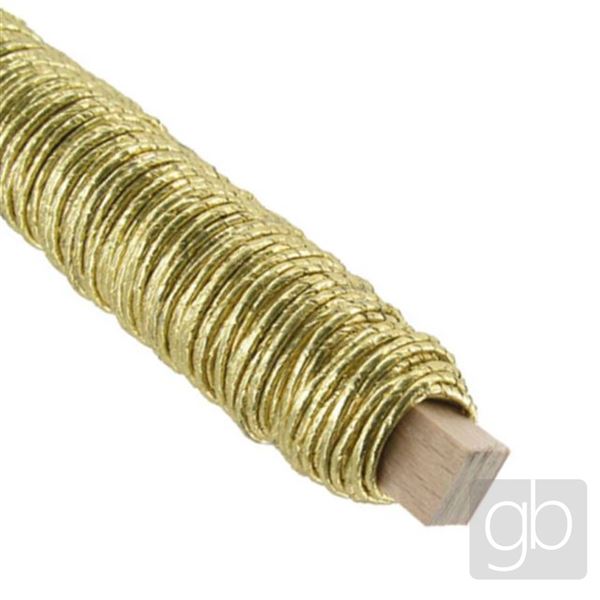 Papierwickeldraht Natur 0,8 mm GOLD 50 g