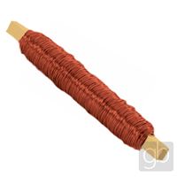 Classic DEKO wire 0.5 mm Bronze Dunkel 100 g