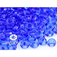 Preciosa Perlen Drops 5/0 10 g Blau (30050) D_26