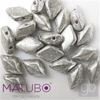 GEMDUO Matubo 8 x 5 mm Silber TS23980