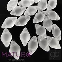 GEMDUO Matubo 8 x 5 mm Klar MAT M00030