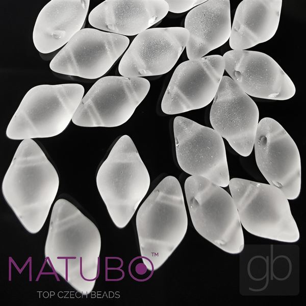 GEMDUO Matubo 8 x 5 mm Klar MAT M00030