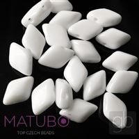 GEMDUO Matubo 8 x 5 mm Weiß 03000-00000