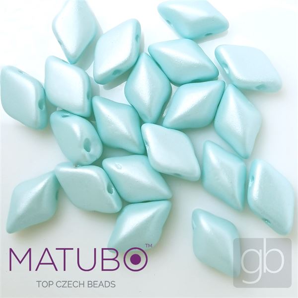 GEMDUO Matubo 8 x 5 mm Blau 29313AL