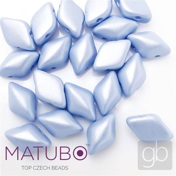 GEMDUO Matubo 8 x 5 mm Blau 29310AL