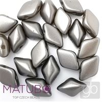 GEMDUO Matubo 8 x 5 mm Grau 25035AL