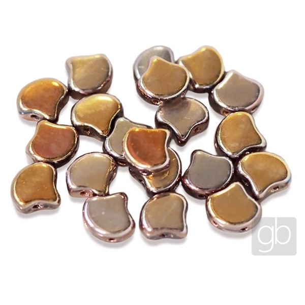 MATUBO GINKO 7,5 x 7,5 mm 20 Stck. Goldenrose (27103CR)