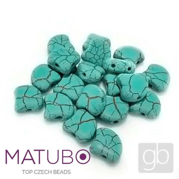 MATUBO GINKO 7,5 mm 20 Stck. Trkis 8702010-24614