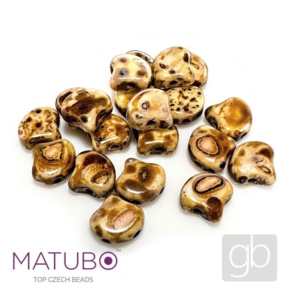 MATUBO GINKO 7,5 mm 20 Stck. Braun 8703000-86805