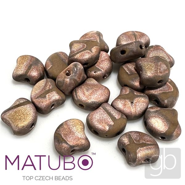 MATUBO GINKO 7,5 mm 20 Stck. Braun 8713600-27173BA