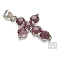 Anhänger Kreuz Silber 19 x 11 cm