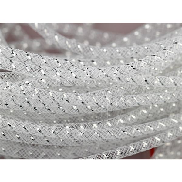 Flexi Schlauch MESH TUBING 4 mm WEISS K224