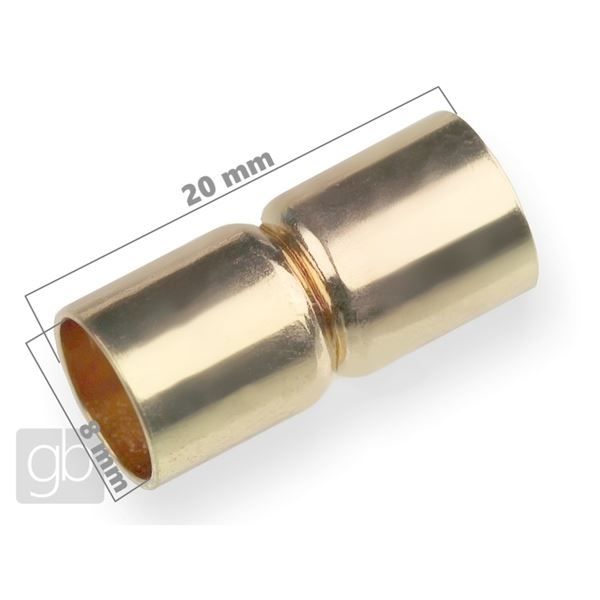 Magnetischer Verschluss 20x9 mm (Loch 8 mm)