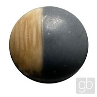 Cabochon Braun Schwarz 12 mm KAB00175