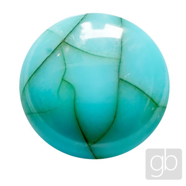 Cabochon T�rkis 12 mm KAB00182